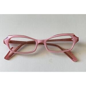 Authentic Anne et Valentin Coralie 0607 Pink Clear 48mm Frames Glasses RX-able